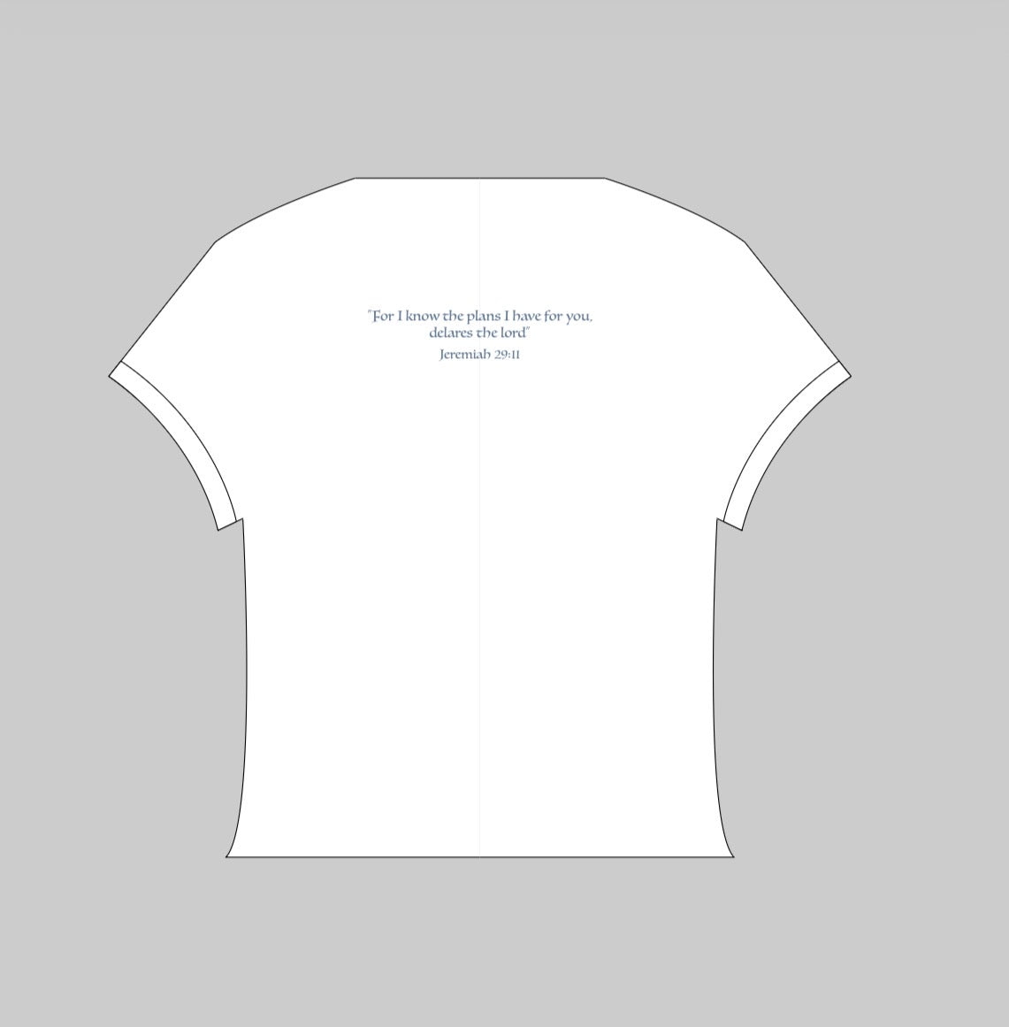 Saltwater Baby Tee (White)