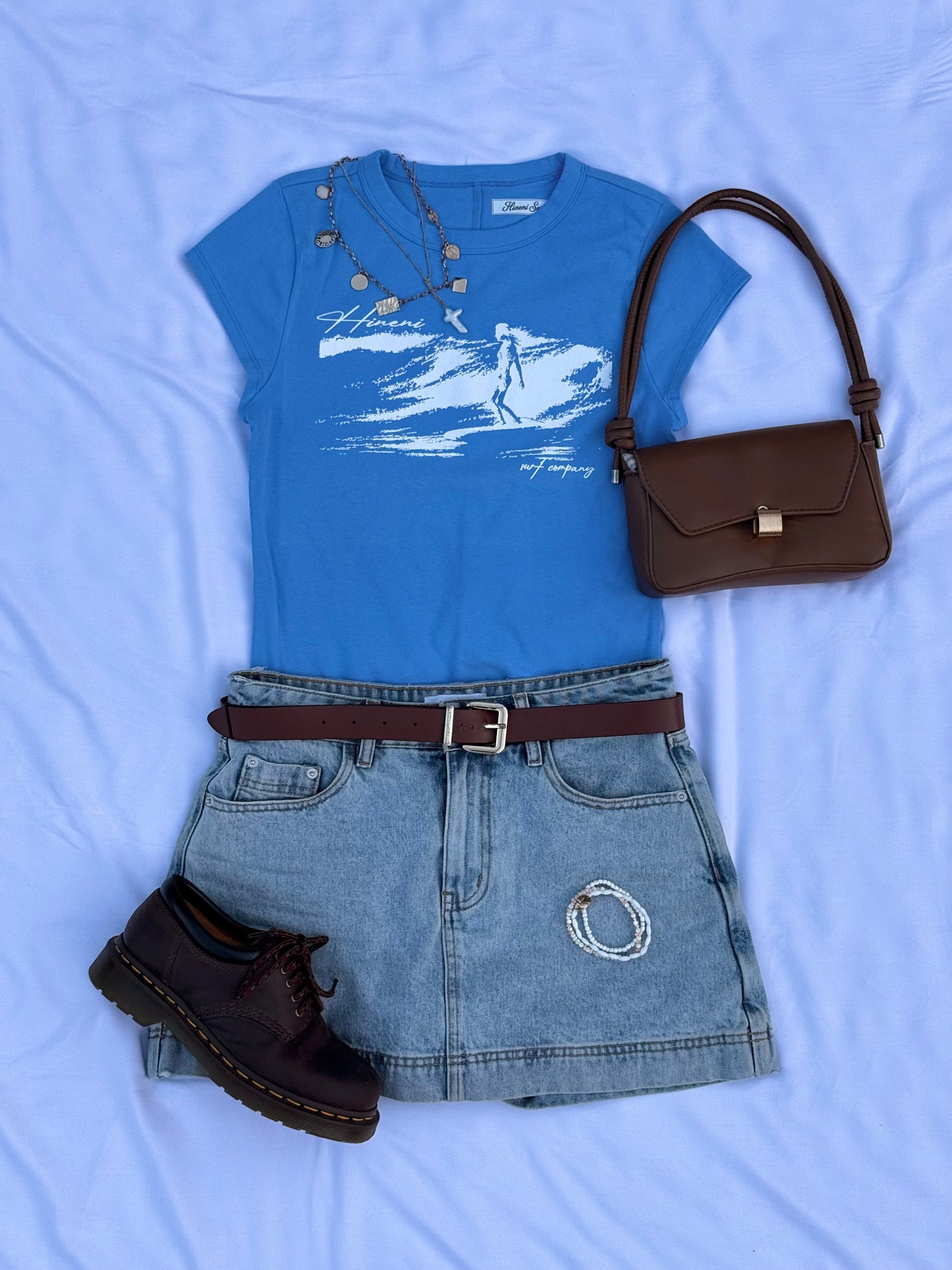 Saltwater Baby Tee (Blue)