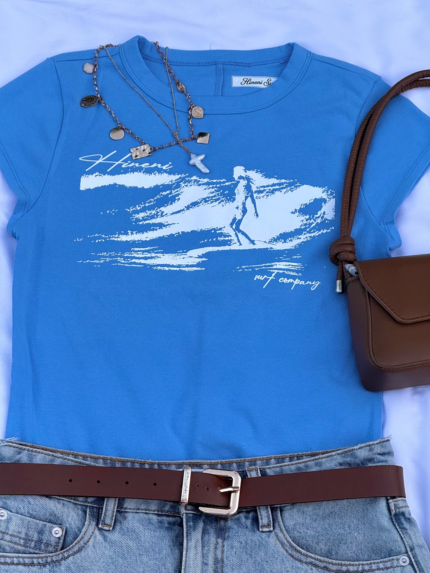Saltwater Baby Tee (Blue)