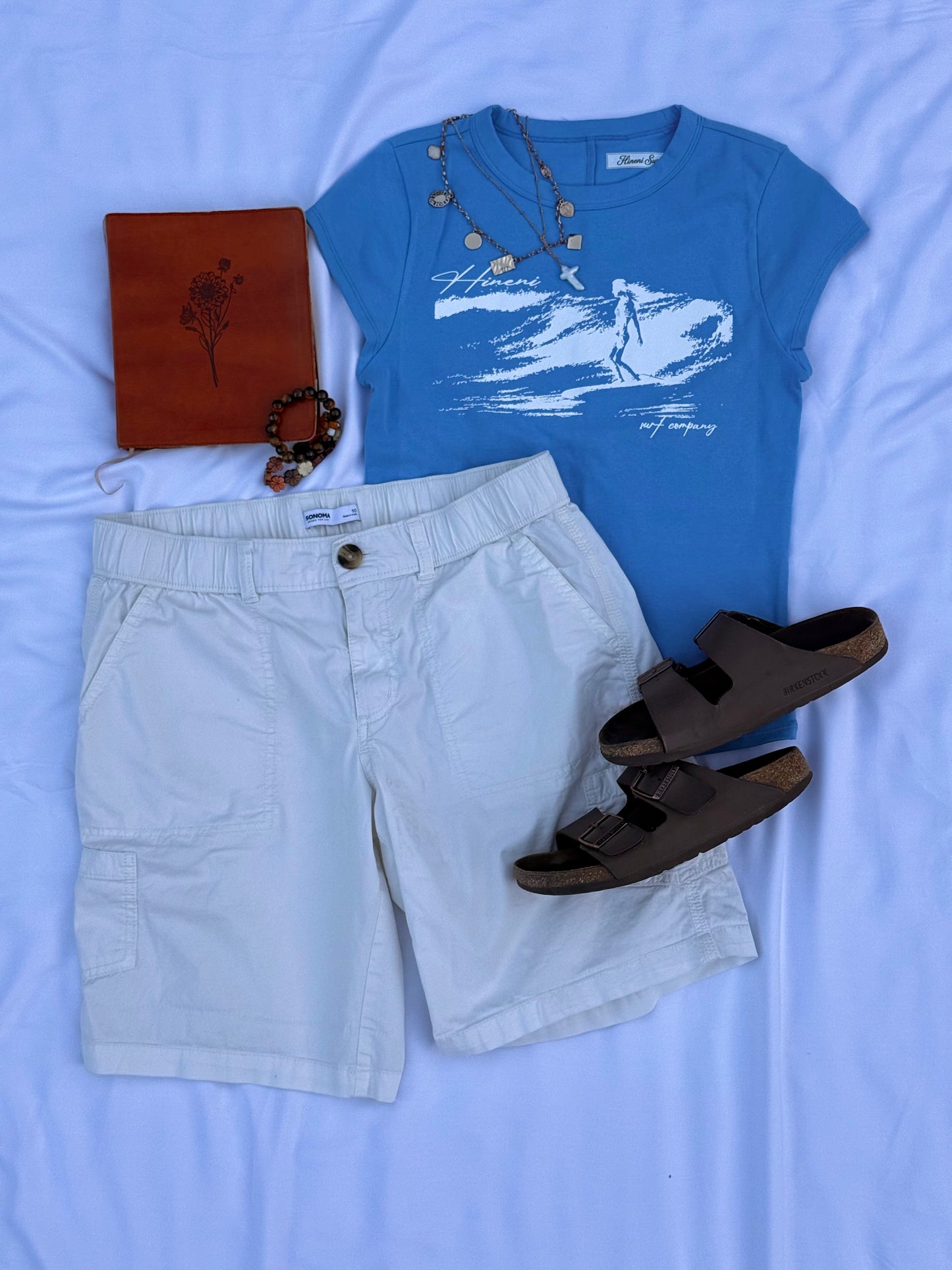 Saltwater Baby Tee (Blue)