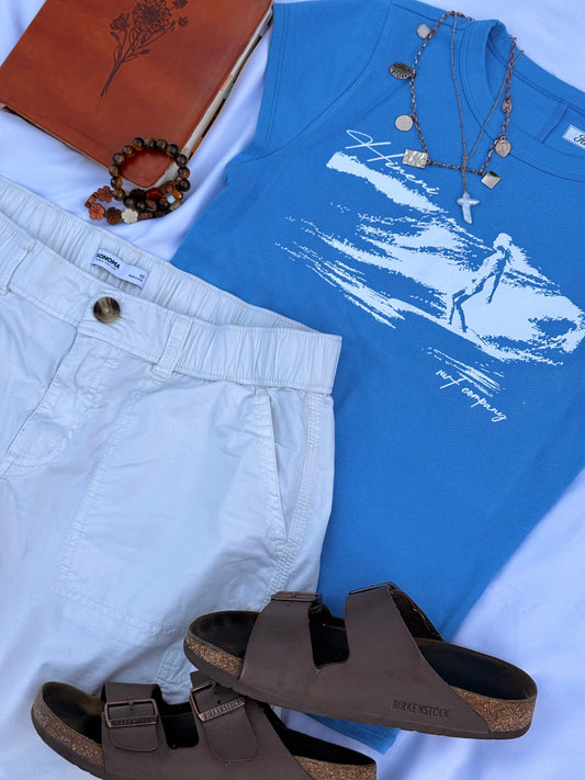 Saltwater Baby Tee (Blue)